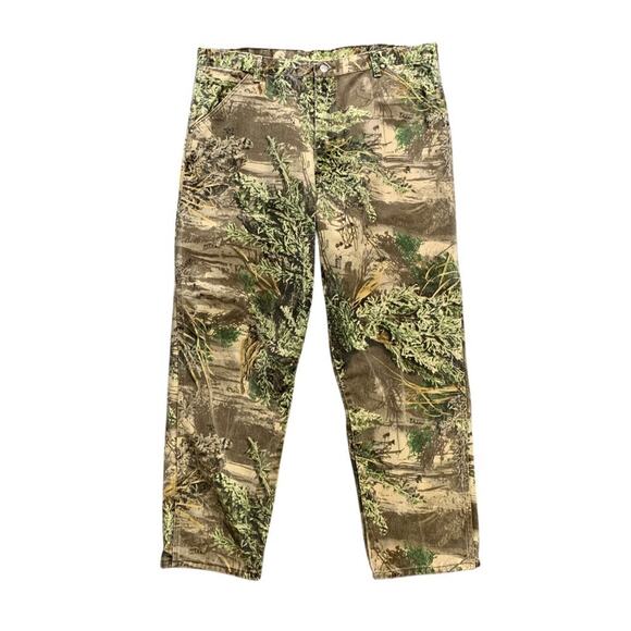 Wrangler Jeans Mens 40 Camo Realtree Cotton Pro Gear Advantage Max 1 Hunting - Picture 1 of 10